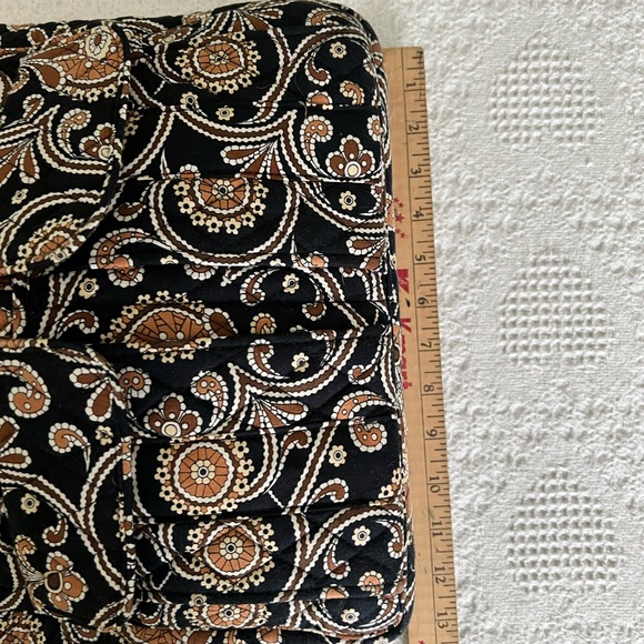 Vera Bradley Black, brown and tan bag - Picture 7 of 9